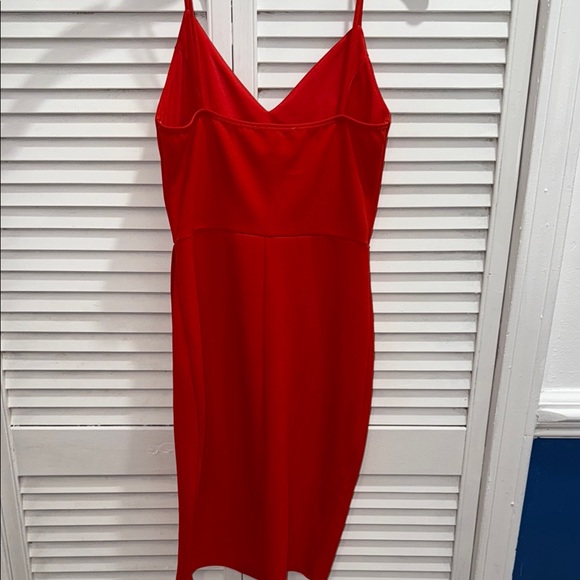 Lulu's Scarlet Spaghetti Strap Mini Dress - Picture 3 of 5